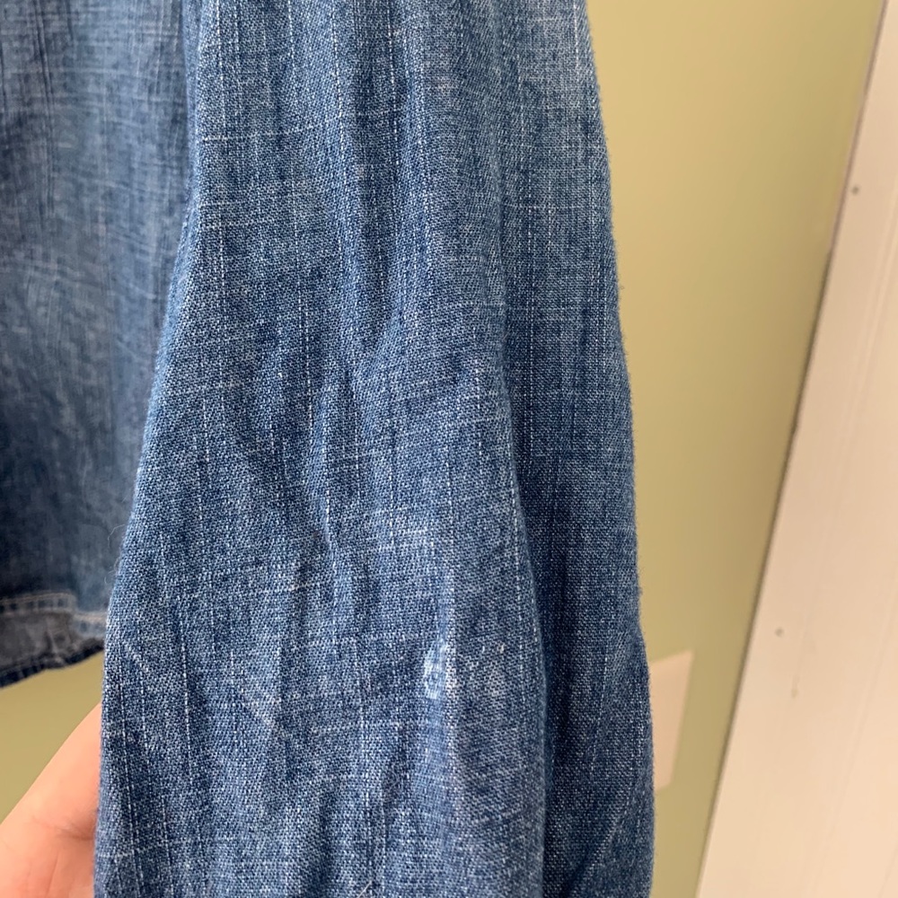 Denim Button Up - Picture 4 of 7